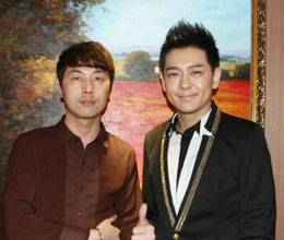 經(jīng)紀人張勇與林志穎合作